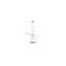 Hello Honey® Robert Stevenson Lighting Channing Metal & Glass Ceiling Light